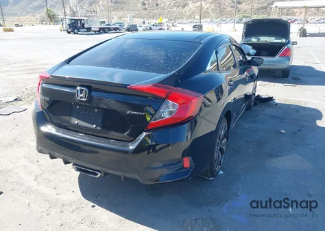 2019 Honda Civic Sport z USA, uszkodzony, nr VIN 2HGFC2F83KH543689